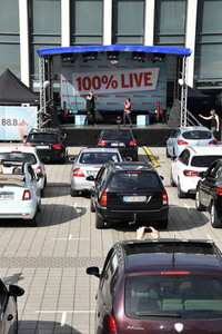 90er Drive-In-Konzert in Berlin