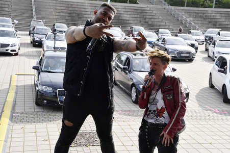 90er Drive-In-Konzert in Berlin