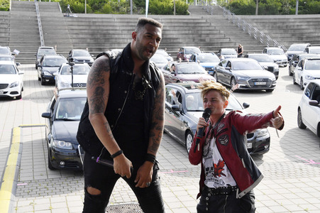 90er Drive-In-Konzert in Berlin