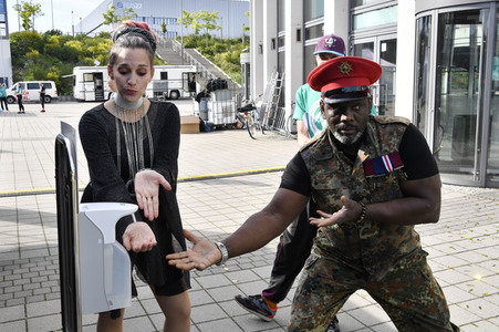 90er Drive-In-Konzert in Berlin