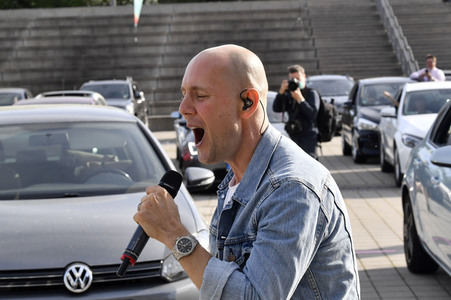 90er Drive-In-Konzert in Berlin