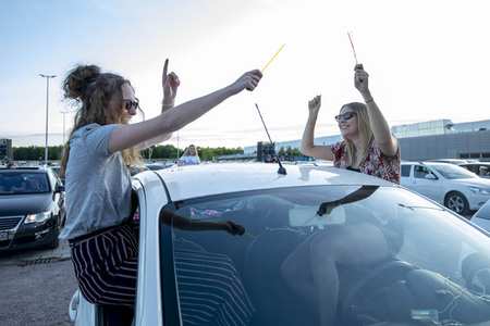 Autokonzert von Revolverheld in Erfurt