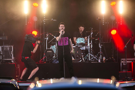 Autokonzert von Revolverheld in Erfurt