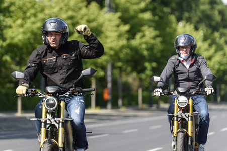 Vorstellung des Elektromotorrads eRockit in Berlin