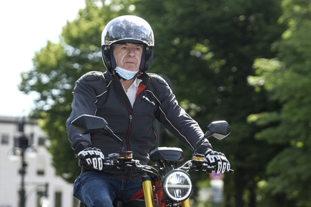 Vorstellung des Elektromotorrads eRockit in Berlin