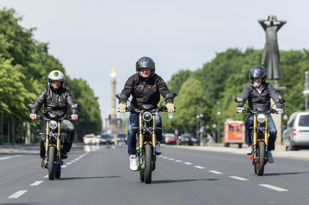 Vorstellung des Elektromotorrads eRockit in Berlin