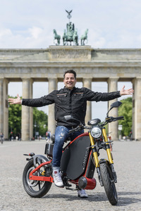 Vorstellung des Elektromotorrads eRockit in Berlin