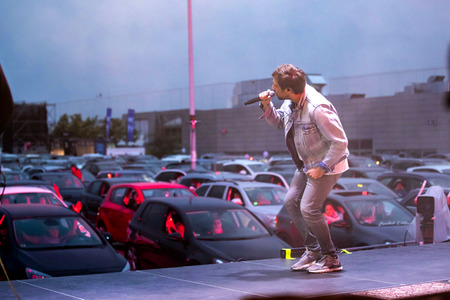 Autokonzert von Max Giesinger in Erfurt