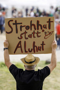 Corona-Demo in Köln