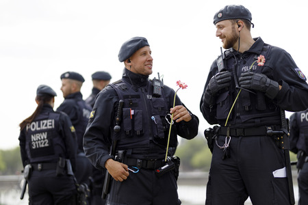 Corona-Demo in Köln