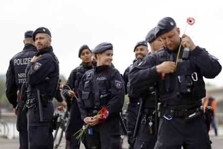 Corona-Demo in Köln