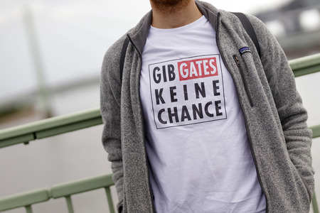 Corona-Demo in Köln