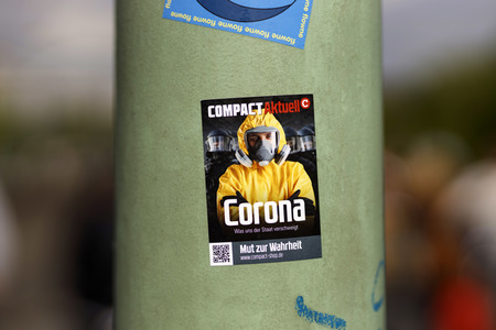 Corona-Demo in Köln
