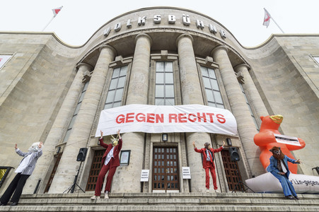 Corona-Demos in Berlin