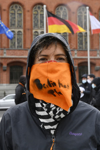 Protest gegen Flüchtlingspolitik in Berlin