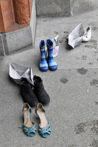 Protest gegen Flüchtlingspolitik in Berlin