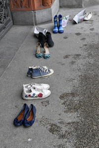 Protest gegen Flüchtlingspolitik in Berlin