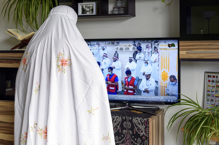 Symbolfoto Digital gemeinsam beten