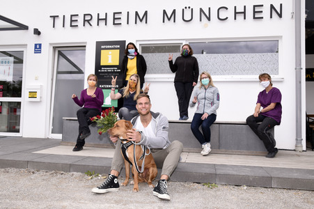 Sebastian Preuss besucht das Tierheim München