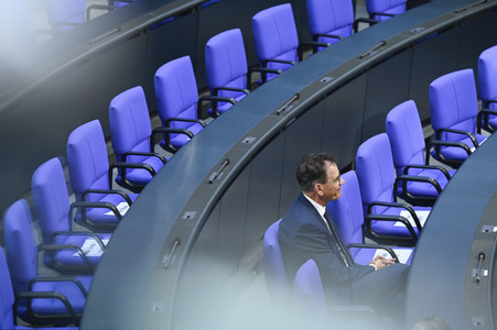 Aktuelle Stunde und Befragung der Bundesregierung in Berlin