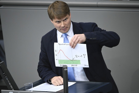 Aktuelle Stunde und Befragung der Bundesregierung in Berlin