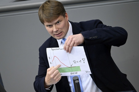 Aktuelle Stunde und Befragung der Bundesregierung in Berlin