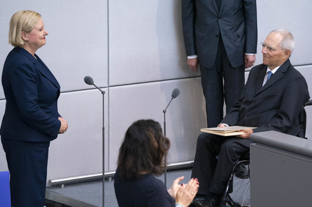 Vereidigung von Eva Högl in Berlin