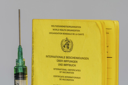 Symbolbild Impfbuch