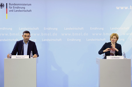Pressekonferenz mit Julia Klöckner