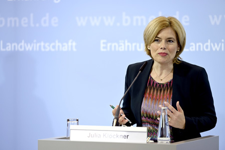 Pressekonferenz mit Julia Klöckner