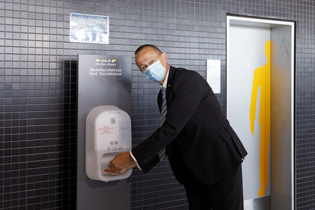 Vorstellung des Sicherheitskonzepts am Flughafen Köln Bonn