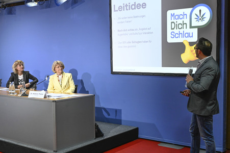 Pressekonferenz zum Cannabis-Concept-Contest in Berlin