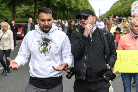 Corona-Demos in Berlin