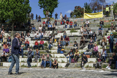 Corona-Demos in Berlin
