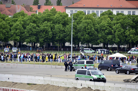 Demonstration gegen die Coronamaßnahmen in München