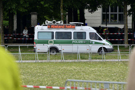 Demonstration gegen die Coronamaßnahmen in München