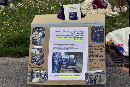 Demonstration gegen die Coronamaßnahmen in München