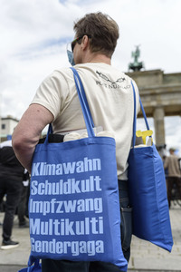 Ramstein Demo in Berlin