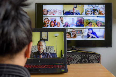 Symbolbild Digital Meeting