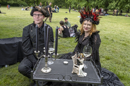 Gothics treffen sich in trotz Festivalabsage in Leipzig