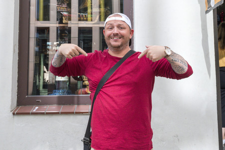 Fototermin mit Pepe Palme in Hamburg