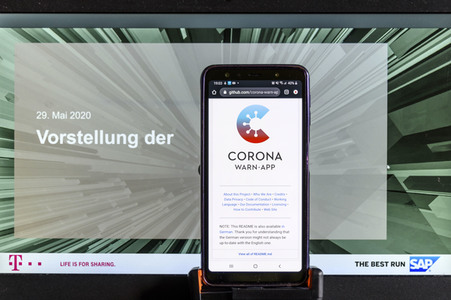 Symbolbild Corona-Warn-App