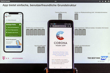 Symbolbild Corona-Warn-App