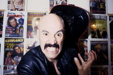 Fototermin mit Bob Kulick in London