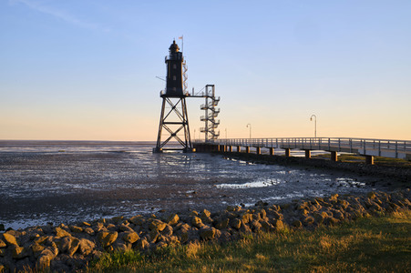 Leuchtturm Obereversand in Dorum-Neufeld