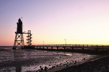 Leuchtturm Obereversand in Dorum-Neufeld