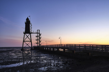 Leuchtturm Obereversand in Dorum-Neufeld
