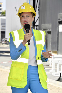 Inbetriebnahme des neuen gasgefeuerten Heizkraftwerks von Vattenfall in Berlin