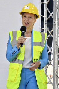 Inbetriebnahme des neuen gasgefeuerten Heizkraftwerks von Vattenfall in Berlin