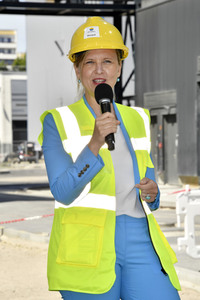 Inbetriebnahme des neuen gasgefeuerten Heizkraftwerks von Vattenfall in Berlin